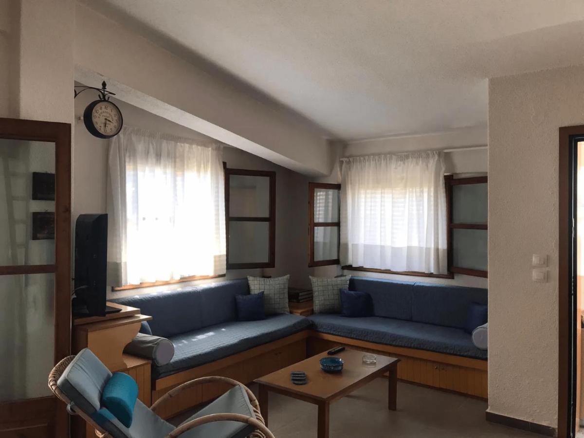 Ferienwohnung Seahouse With View Psakoudia Exterior foto